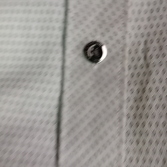 Playing Super sharp white and black button Rock Republic long sleeve men's extra - Picture 3 of 3